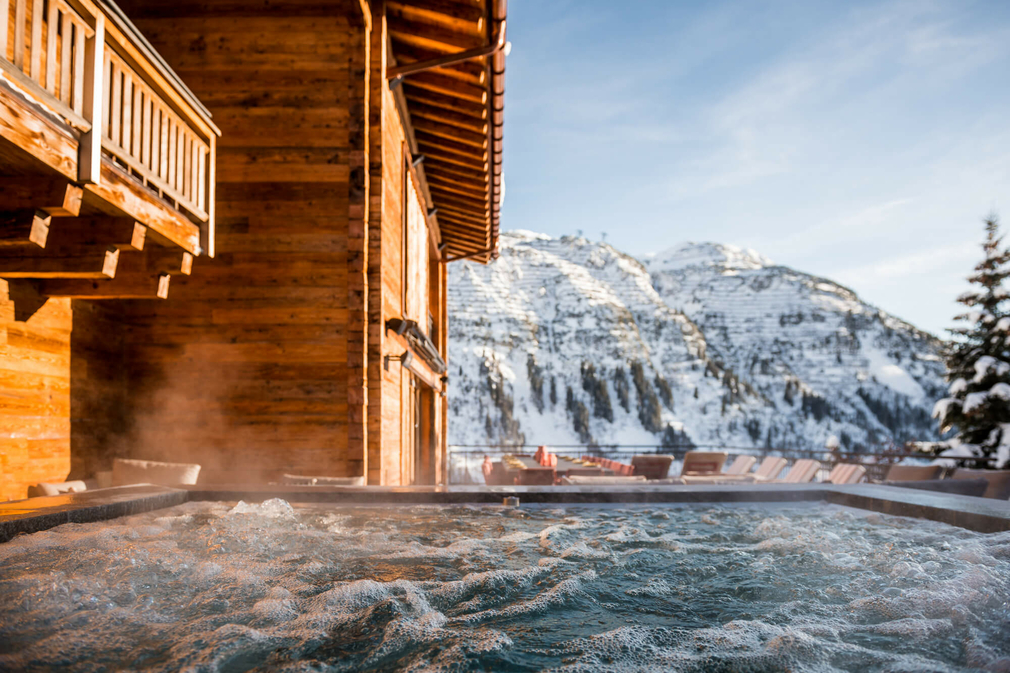 Rhomberg Bau Chalet Oberlech Pool
