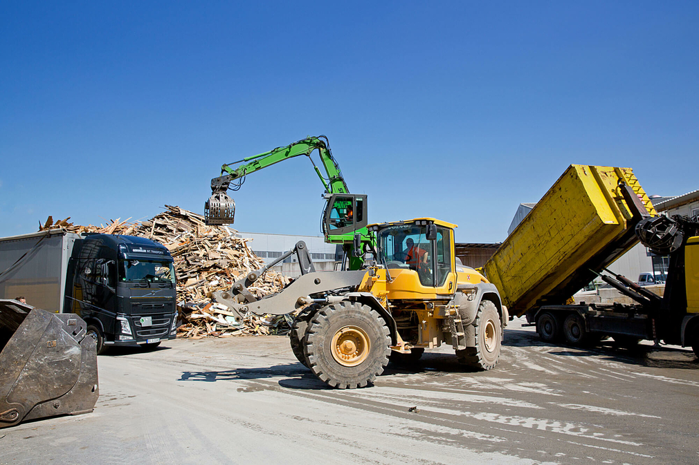 Recycling-LKW