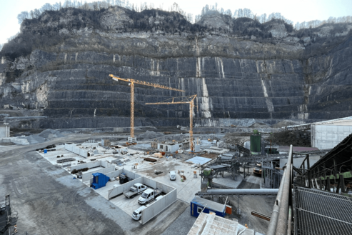 Neue Nassaufbereitung im Bau