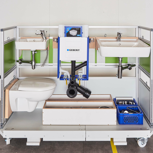Bad Sanitär Wagen