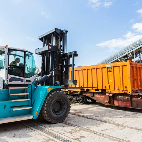 Containerübergabe-Rhomberg-Dornbirn