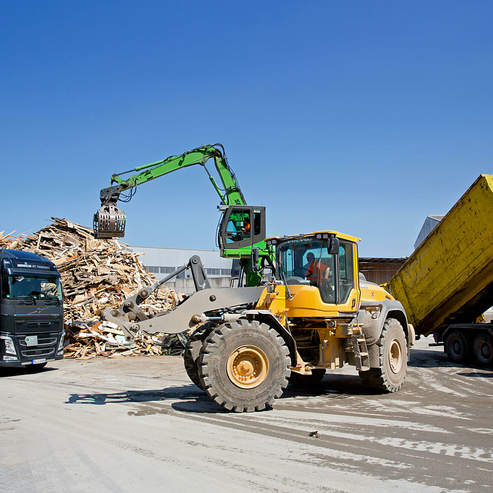 Recycling-LKW